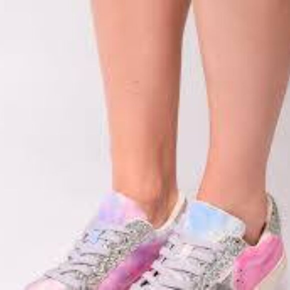 NEW in box - multiple sizes - Corkys SuperNova Pastel Tie Dye sneakers - Picture 4 of 5